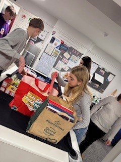 YP Packing up foodbank items 2