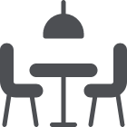 table and chair icon